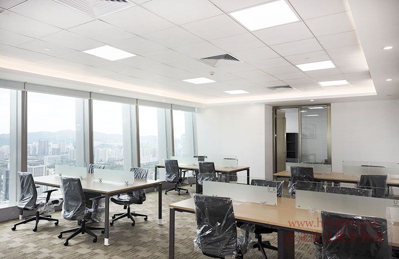 京基濱河時代大廈(京基濱河時代廣場)下沙地鐵站9號線B出口 海景寫字樓 出租 裝修圖片